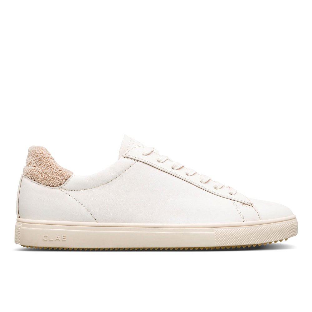 CLAE BRADLEY Shoes Womens USA984-C53 In Off White Vanilla Terry